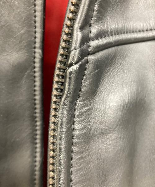 KADOYA（カドヤ）KADOYA (カドヤ) レザーライダースジャケット ブラック サイズ:表記なしの古着・服飾アイテム