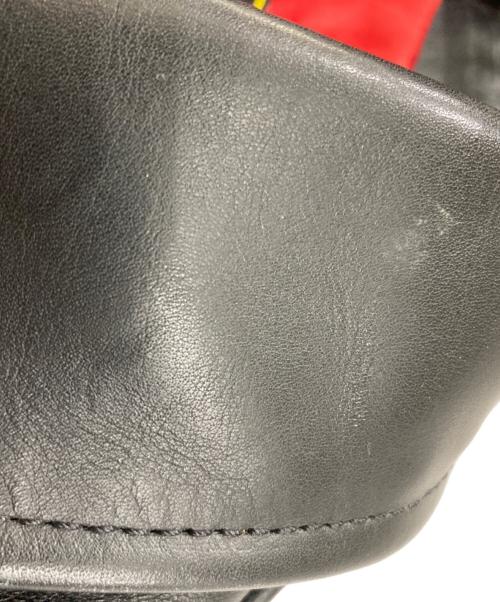 KADOYA（カドヤ）KADOYA (カドヤ) レザーライダースジャケット ブラック サイズ:表記なしの古着・服飾アイテム