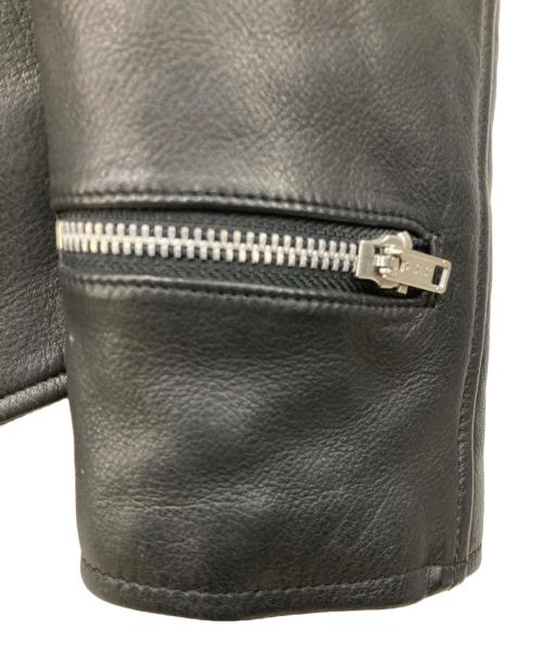 ROARS ORIGINAL（ローアズオリジナル）ROARS ORIGINAL (ローアズオリジナル) レザーライダースジャケット ブラック サイズ:Lサイズの古着・服飾アイテム