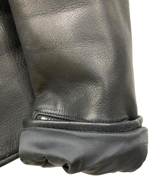 ROARS ORIGINAL（ローアズオリジナル）ROARS ORIGINAL (ローアズオリジナル) レザーライダースジャケット ブラック サイズ:Lサイズの古着・服飾アイテム