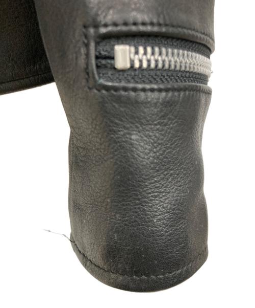 ROARS ORIGINAL（ローアズオリジナル）ROARS ORIGINAL (ローアズオリジナル) レザーライダースジャケット ブラック サイズ:Lサイズの古着・服飾アイテム