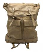 BALENCIAGAバレンシアガ）の古着「レザーリュック」｜ベージュ