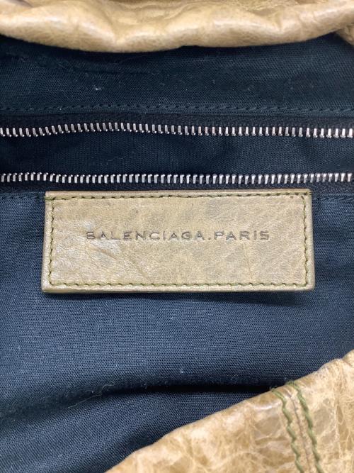 BALENCIAGA（バレンシアガ）BALENCIAGA (バレンシアガ) レザーリュック ベージュの古着・服飾アイテム