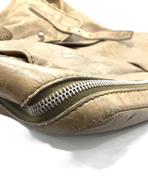 BALENCIAGA（バレンシアガ）BALENCIAGA (バレンシアガ) レザーリュック ベージュの古着・服飾アイテム