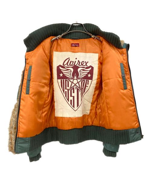 AVIREX（アヴィレックス）AVIREX (アヴィレックス) フライトジャケット カーキ サイズ:Mサイズの古着・服飾アイテム