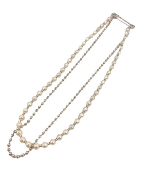 NMBR（-）NMBR (-) パールネックレスの古着・服飾アイテム