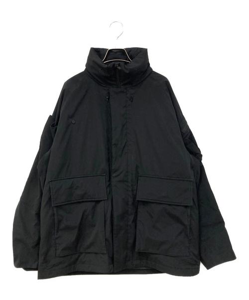 PRODUCT LAB（プロダクトラボ）PRODUCT LAB (プロダクトラボ) 37.5テクノロジー リラックスフーデッドブルゾン ブラック サイズ:Lサイズの古着・服飾アイテム