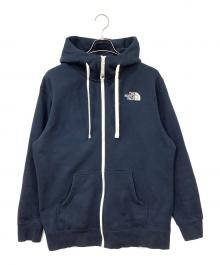 THE NORTH FACE（ザ ノース フェイス）の古着「ジップパーカー」｜ネイビー×ホワイト