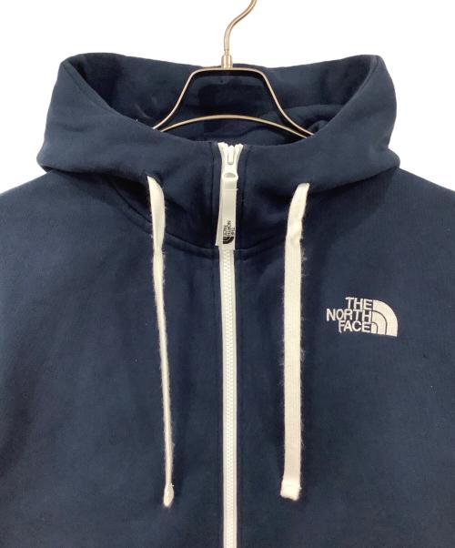 THE NORTH FACE（ザ ノース フェイス）THE NORTH FACE (ザ ノース フェイス) ジップパーカー ネイビー×ホワイト サイズ:XLサイズの古着・服飾アイテム