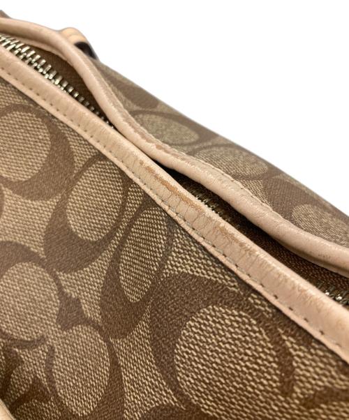 COACH（コーチ）COACH (コーチ) ハンドバッグ ベージュの古着・服飾アイテム