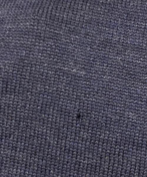 maison kitsune（メゾンキツネ）maison kitsune (メゾンキツネ) 薄手カーディガン ネイビー サイズ:XSサイズの古着・服飾アイテム