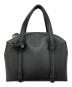CHARLES & KEITH (チャールズアンドキース) ショートボーリングバッグ ブラック：5000円