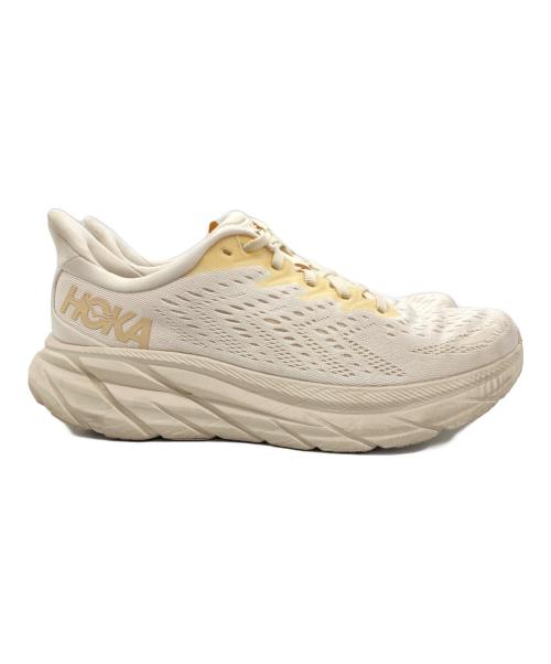 HOKA（ホカ）HOKA (ホカ) スニーカー ベージュ サイズ:25cmの古着・服飾アイテム