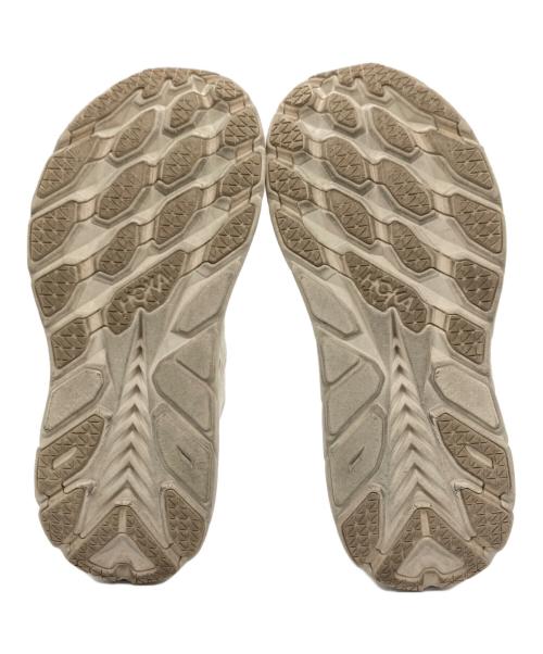 HOKA（ホカ）HOKA (ホカ) スニーカー ベージュ サイズ:25cmの古着・服飾アイテム