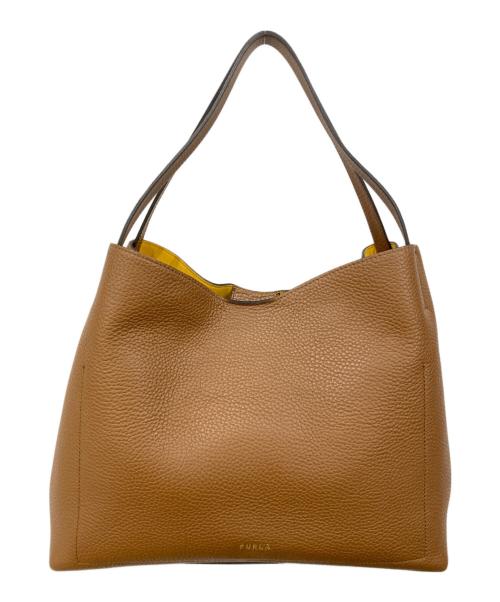 FURLA（フルラ）FURLA (フルラ) トートバッグ ブラウンの古着・服飾アイテム