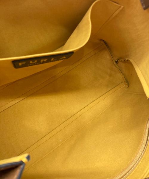 FURLA（フルラ）FURLA (フルラ) トートバッグ ブラウンの古着・服飾アイテム