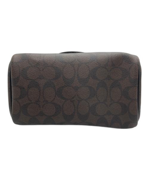 COACH（コーチ）COACH (コーチ) ミニボストンショルダーバッグ ブラウンの古着・服飾アイテム