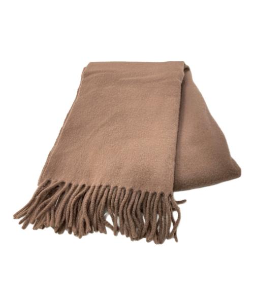 Acne studios（アクネ ストゥディオズ）Acne studios (アクネ ストゥディオズ) ウールマフラー ブラウンの古着・服飾アイテム