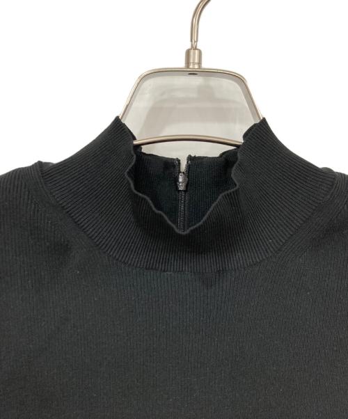 CELFORD（セルフォード）CELFORD (セルフォード) コルセットデザインニットワンピース ブラック サイズ:38の古着・服飾アイテム