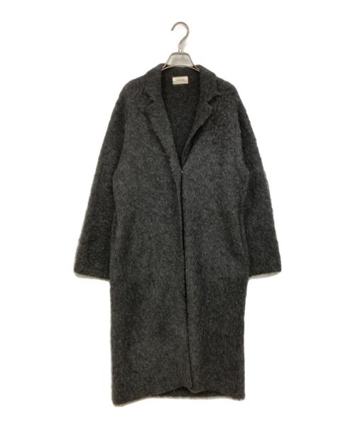 DES PRES（デ プレ）DES PRES (デ プレ) ロングカーディガン ブラック サイズ:FREEの古着・服飾アイテム