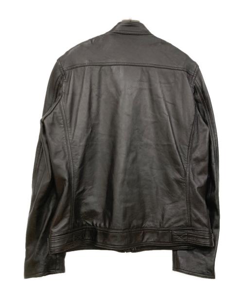 MAISON SPECIAL（メゾンスペシャル）MAISON SPECIAL (メゾンスペシャル) Dress-Fit Sheep Leather Single Rider Jacket ブラック サイズ:1 未使用品の古着・服飾アイテム