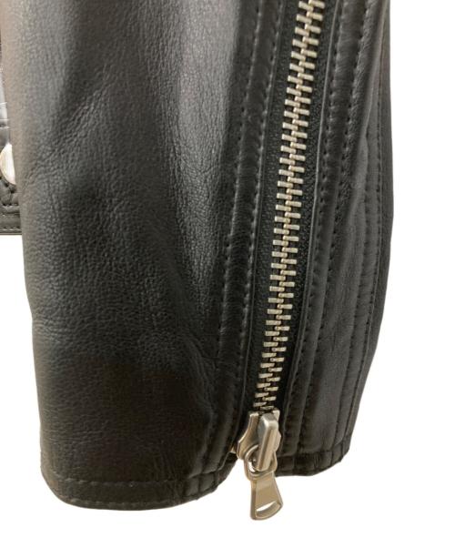MAISON SPECIAL（メゾンスペシャル）MAISON SPECIAL (メゾンスペシャル) Dress-Fit Sheep Leather Single Rider Jacket ブラック サイズ:1 未使用品の古着・服飾アイテム