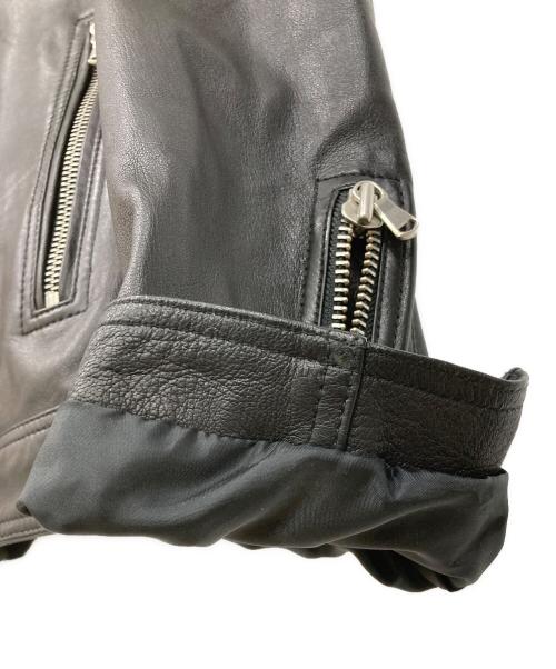 MAISON SPECIAL（メゾンスペシャル）MAISON SPECIAL (メゾンスペシャル) Dress-Fit Sheep Leather Single Rider Jacket ブラック サイズ:1 未使用品の古着・服飾アイテム