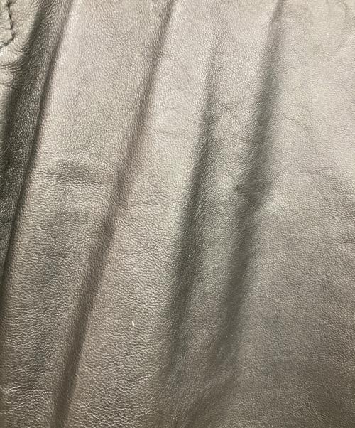 MAISON SPECIAL（メゾンスペシャル）MAISON SPECIAL (メゾンスペシャル) Dress-Fit Sheep Leather Single Rider Jacket ブラック サイズ:1 未使用品の古着・服飾アイテム