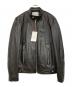 MAISON SPECIAL（メゾンスペシャル）の古着「Dress-Fit Sheep Leather Single Rider Jacket」｜ブラック