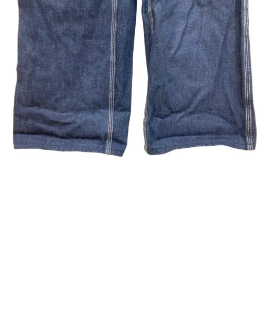 round house（ラウンドハウス）round house (ラウンドハウス) オーバーオール インディゴ サイズ:31×32の古着・服飾アイテム