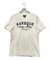 Barbour（バブアー）の古着「半袖カットソー」｜ホワイト