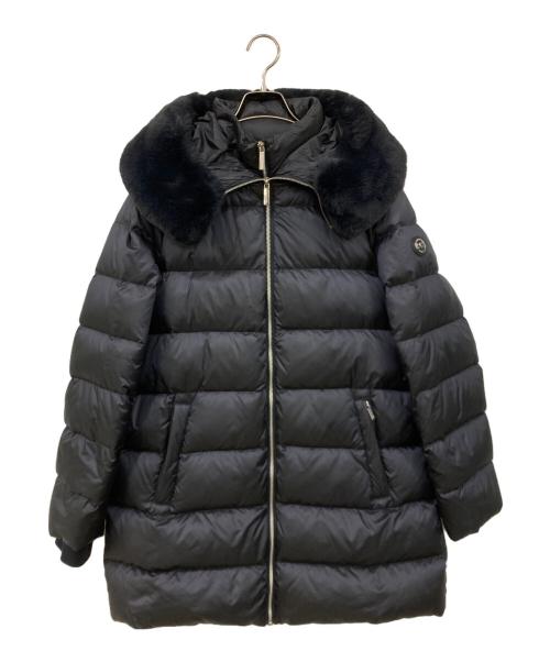 MICHAEL KORS（マイケル・コース）MICHAEL KORS (マイケル・コース) ダウンコート ネイビー サイズ:Lの古着・服飾アイテム