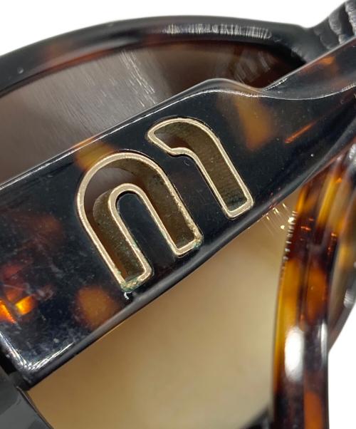 MIU MIU（ミュウミュウ）MIU MIU (ミュウミュウ) サングラス ブラウン サイズ:60□16の古着・服飾アイテム