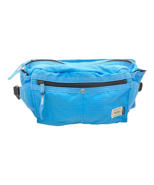 PORTER（ポーター）PORTER (ポーター) Aprica (アップリカ) ヒップバッグ スカイブルーの古着・服飾アイテム