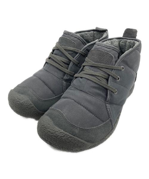 KEEN（キーン）KEEN (キーン) ハウザー キルテッド チャッカ グレー サイズ:26cmの古着・服飾アイテム