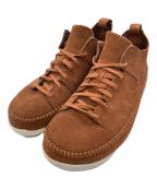 CLARKSクラークス）の古着「スウェードシューズ」｜ブラウン