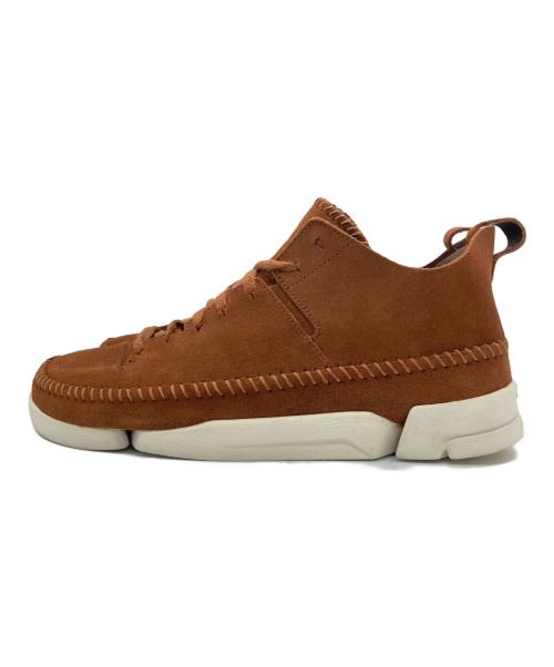 CLARKS（クラークス）CLARKS (クラークス) スウェードシューズ ブラウン サイズ:25.5cmの古着・服飾アイテム