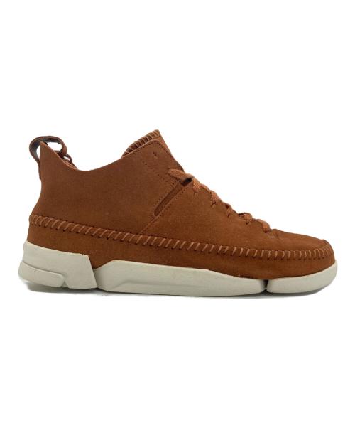 CLARKS（クラークス）CLARKS (クラークス) スウェードシューズ ブラウン サイズ:25.5cmの古着・服飾アイテム