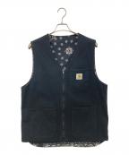 CarHarttカーハート）の古着「アーバベスト」｜ブラック