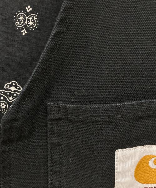 CarHartt（カーハート）CarHartt (カーハート) アーバベスト ブラック サイズ:Mサイズの古着・服飾アイテム