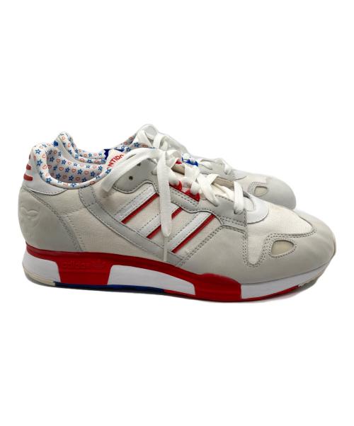 adidas（アディダス）adidas (アディダス) ローカットスニーカー ホワイト×ブルー サイズ:27.5 未使用品の古着・服飾アイテム