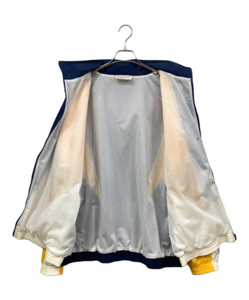 VOTE MAKE NEW CLOTHES（ヴォートメイクニュークローズ）VOTE MAKE NEW CLOTHES (ヴォートメイクニュークローズ) ナイロンジャケット ネイビー×イエロー サイズ:MEDIUMの古着・服飾アイテム
