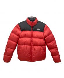 THE NORTH FACE（ザ ノース フェイス）の古着「NUPTSE3 DOWN JACKET」｜レッド×ブラック