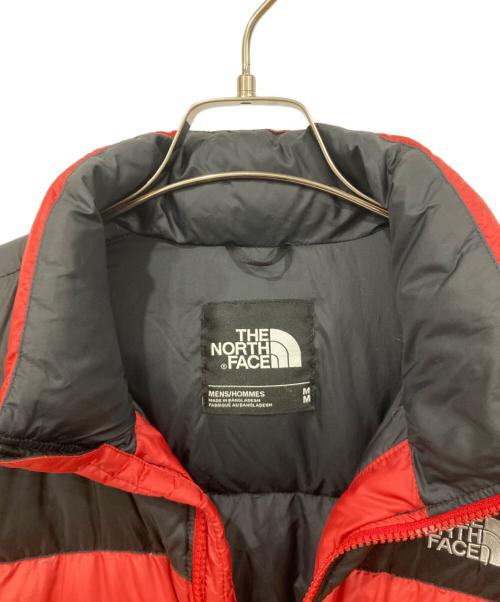 THE NORTH FACE（ザ ノース フェイス）THE NORTH FACE (ザ ノース フェイス) NUPTSE3 DOWN JACKET レッド×ブラック サイズ:Mの古着・服飾アイテム