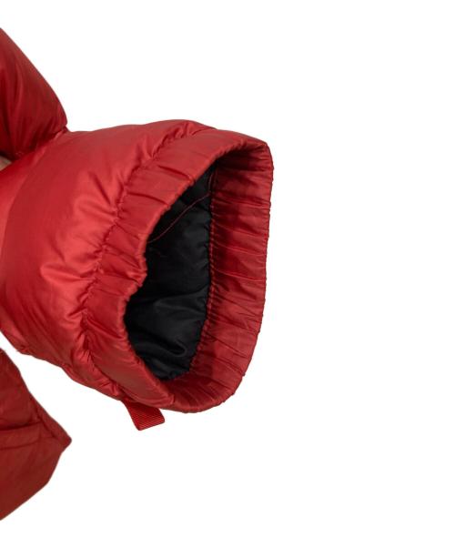 THE NORTH FACE（ザ ノース フェイス）THE NORTH FACE (ザ ノース フェイス) NUPTSE3 DOWN JACKET レッド×ブラック サイズ:Mの古着・服飾アイテム