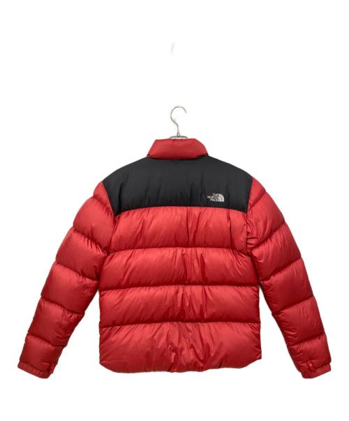 THE NORTH FACE（ザ ノース フェイス）THE NORTH FACE (ザ ノース フェイス) NUPTSE3 DOWN JACKET レッド×ブラック サイズ:Mの古着・服飾アイテム