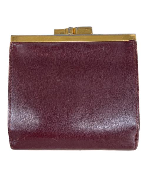 Cartier（カルティエ）Cartier (カルティエ) 3つ折り財布 ボルドーの古着・服飾アイテム