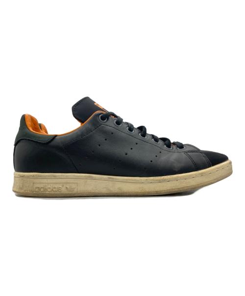 adidas（アディダス）adidas (アディダス) PORTER (ポーター) STAN SMITH PORTER ブラック×オレンジ サイズ:25の古着・服飾アイテム