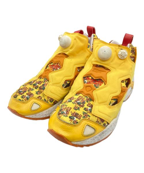 REEBOK（リーボック）REEBOK (リーボック) ポンプヒューリー イエロー×レッド サイズ:26の古着・服飾アイテム