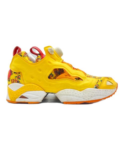 REEBOK（リーボック）REEBOK (リーボック) ポンプヒューリー イエロー×レッド サイズ:26の古着・服飾アイテム